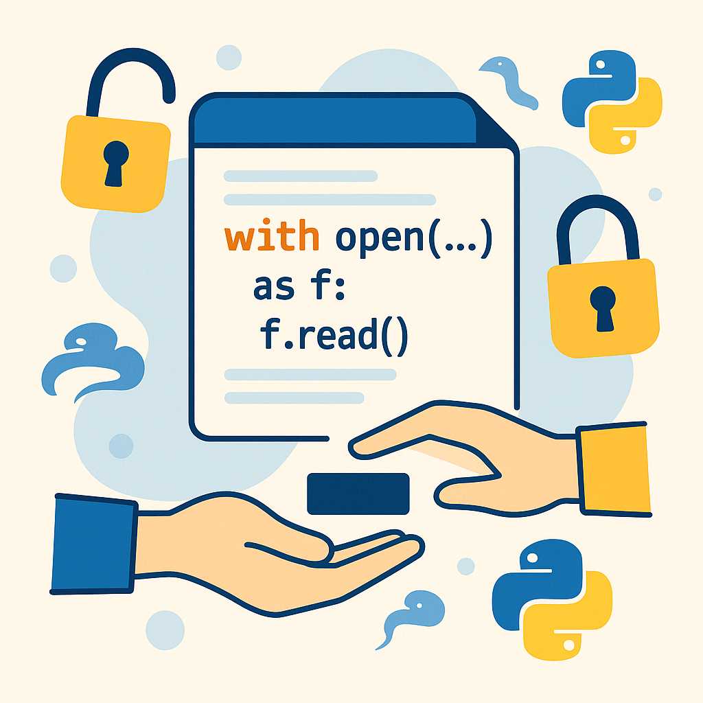 Understanding Context Managers in Python: The Magic of `with` Statements
