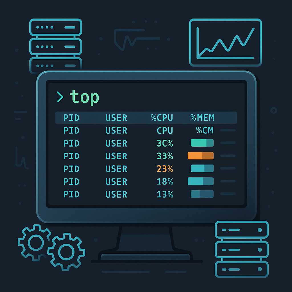 Mastering the ‘top’ Command: Tips for Efficient Linux Server Monitoring