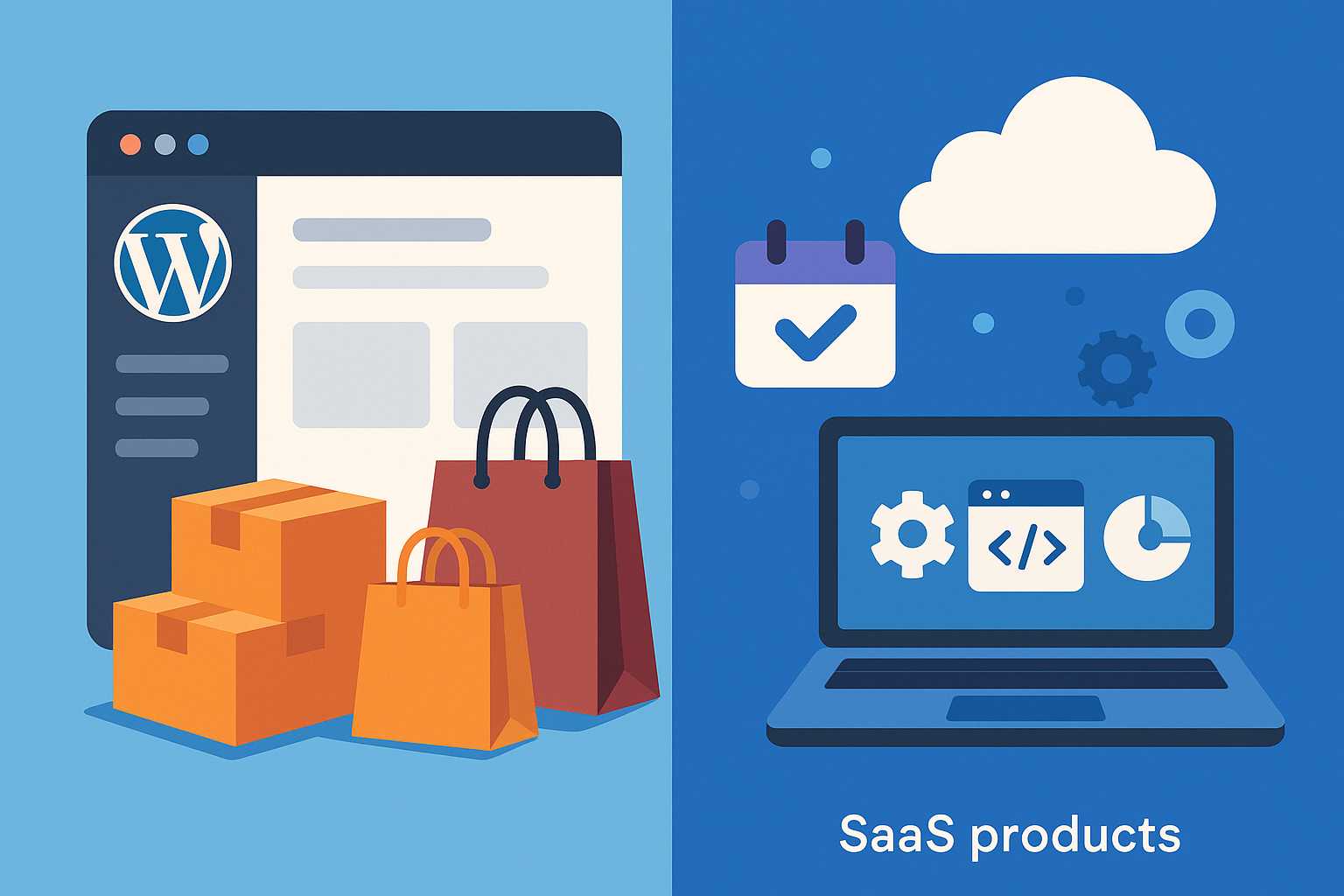 E-Commerce in WordPress: Selling Physical Goods and SaaS Products