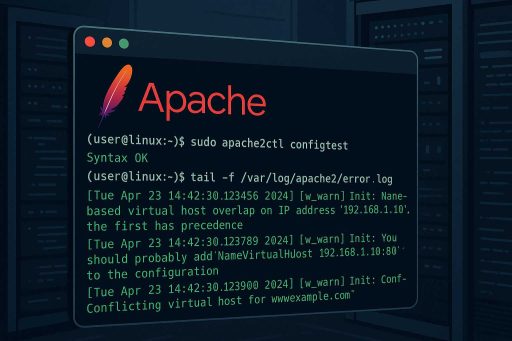 Debugging Apache Virtual Host Issues from the Command Line