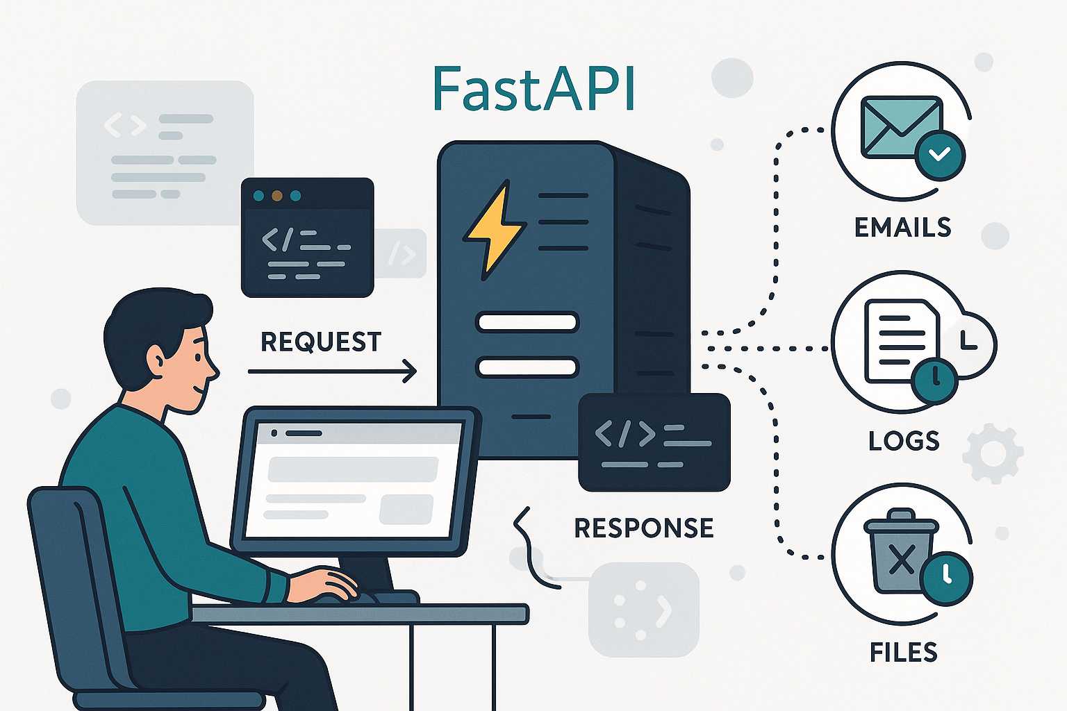 Using Background Tasks in FastAPI for Non-Blocking Operations