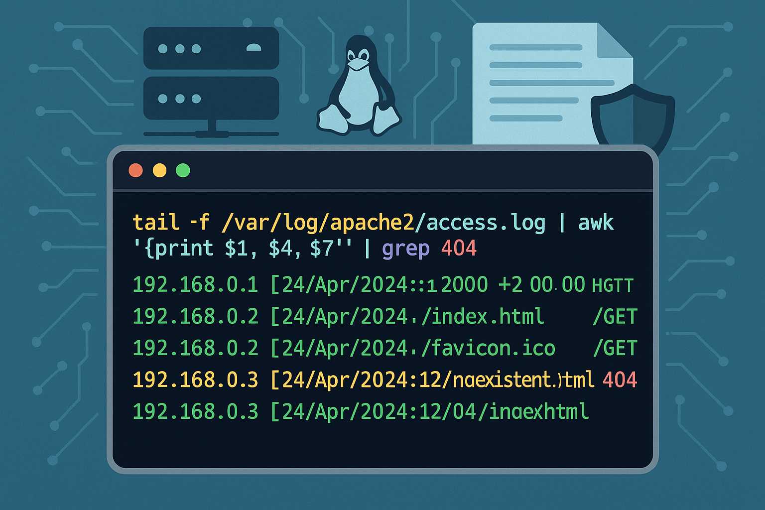 Understanding Apache’s Access Log: Command-Line Tips for Monitoring Traffic