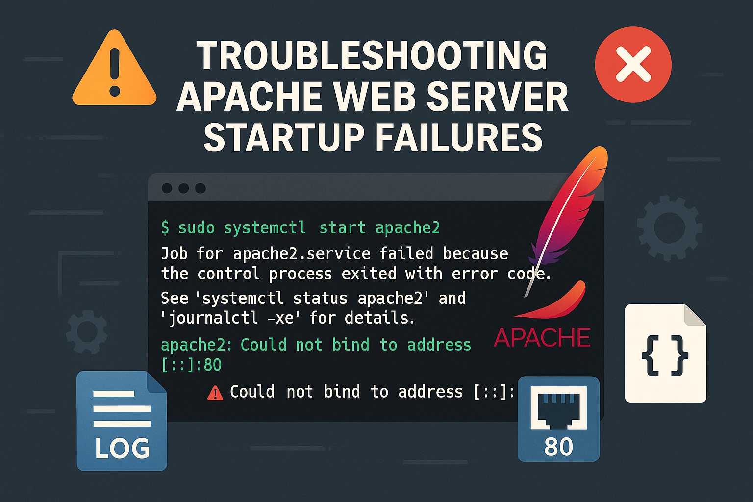 Troubleshooting Apache Startup Failures from the Command Line