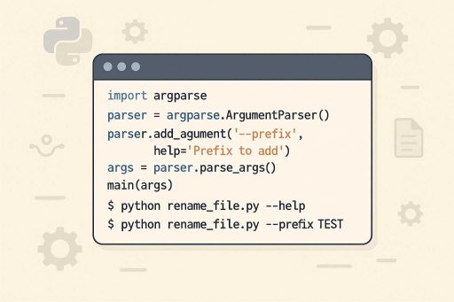 Level Up Your Command Line: Creating Custom Python Scripts with argparse