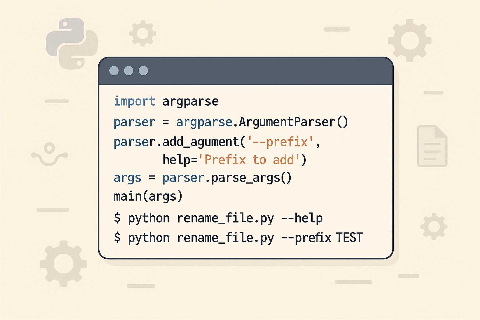Level Up Your Command Line: Creating Custom Python Scripts with argparse