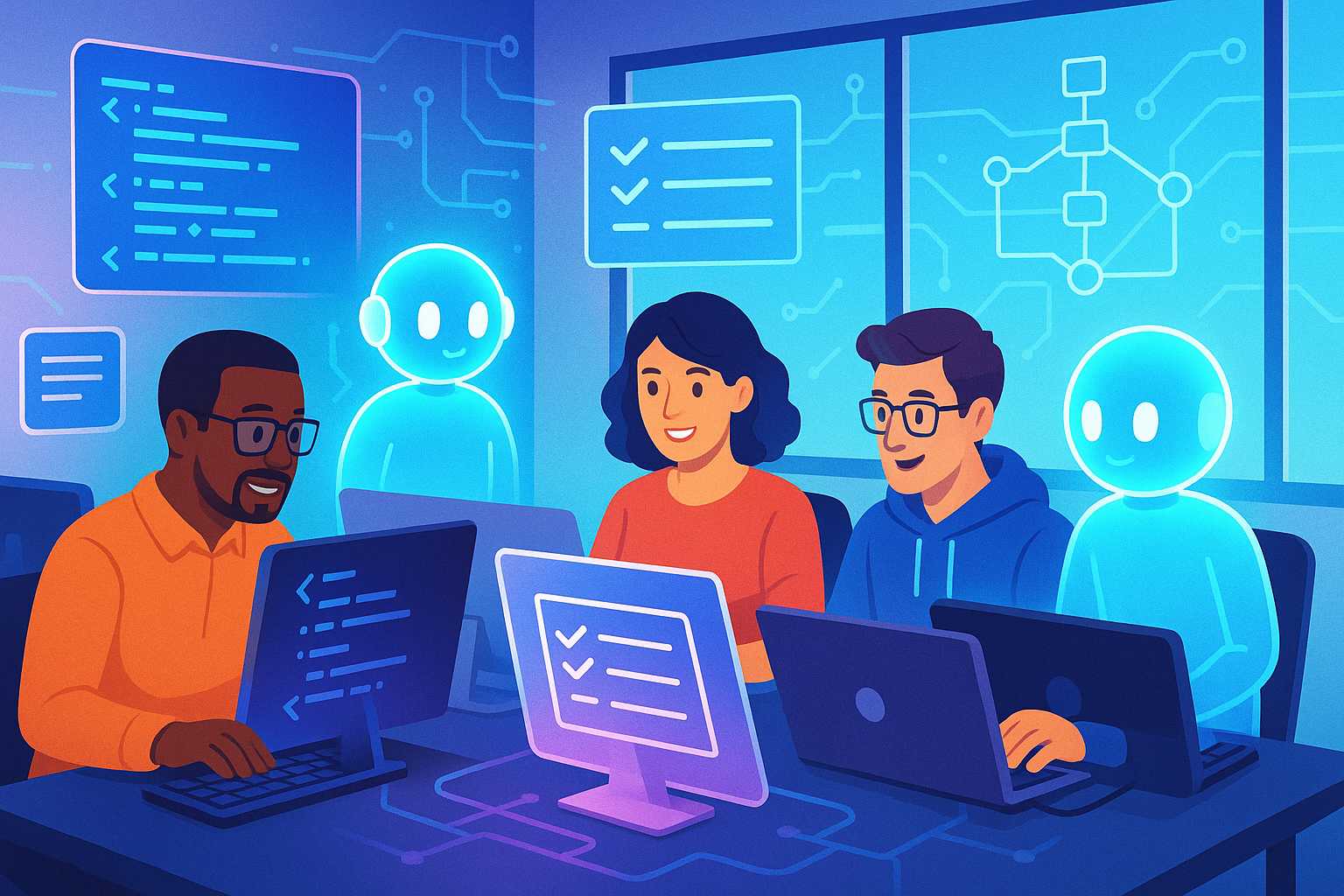 Collaborative Coding with AI Agents: Strengthening Team Workflows