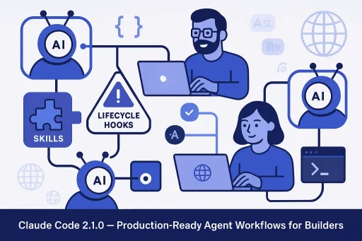 Claude Code 2.1.0 for Builders: Hooks, Skills, and Production-Ready Agent Workflows