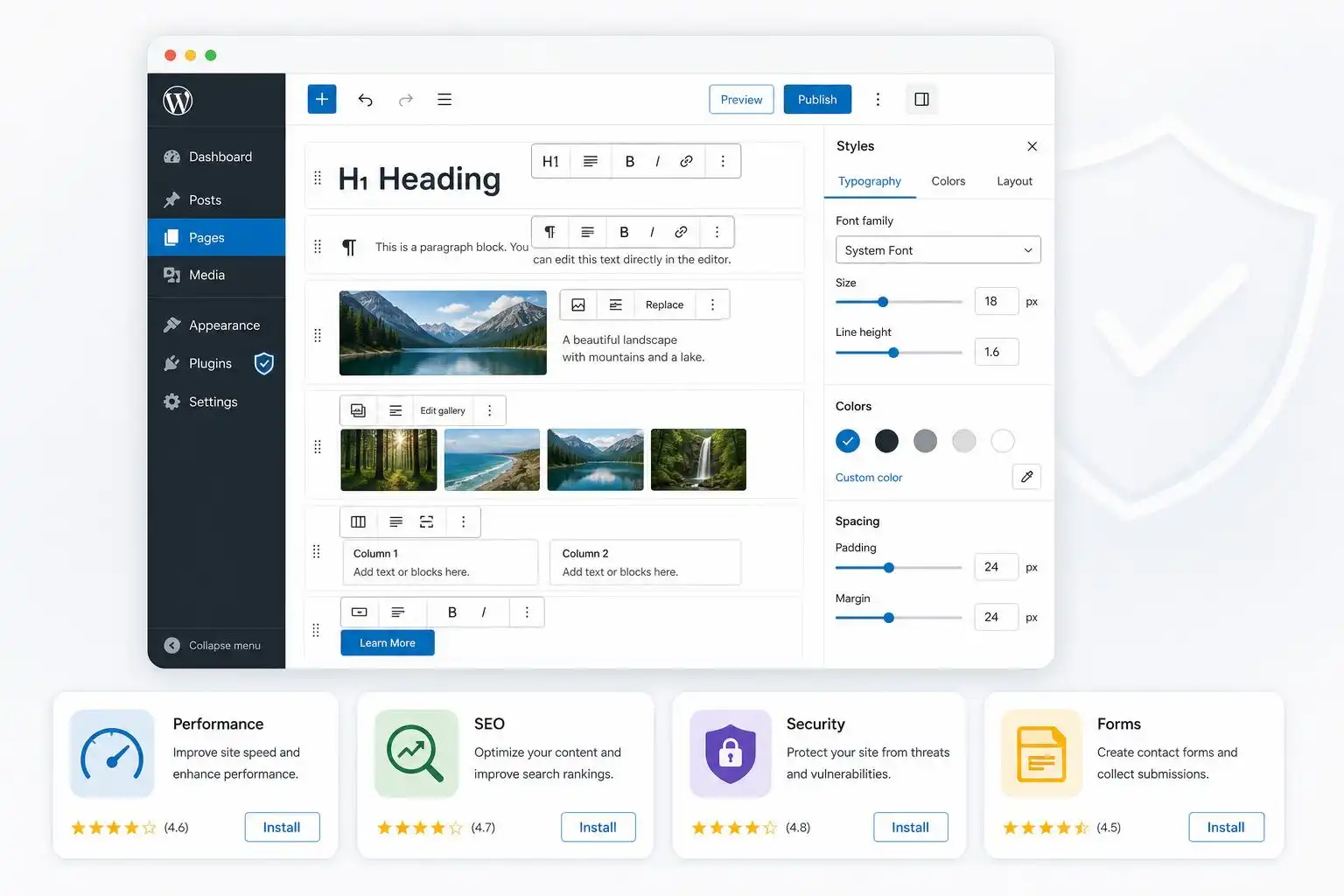Astra, Kadence, and SiteFort Point to a Leaner WordPress Build Stack
